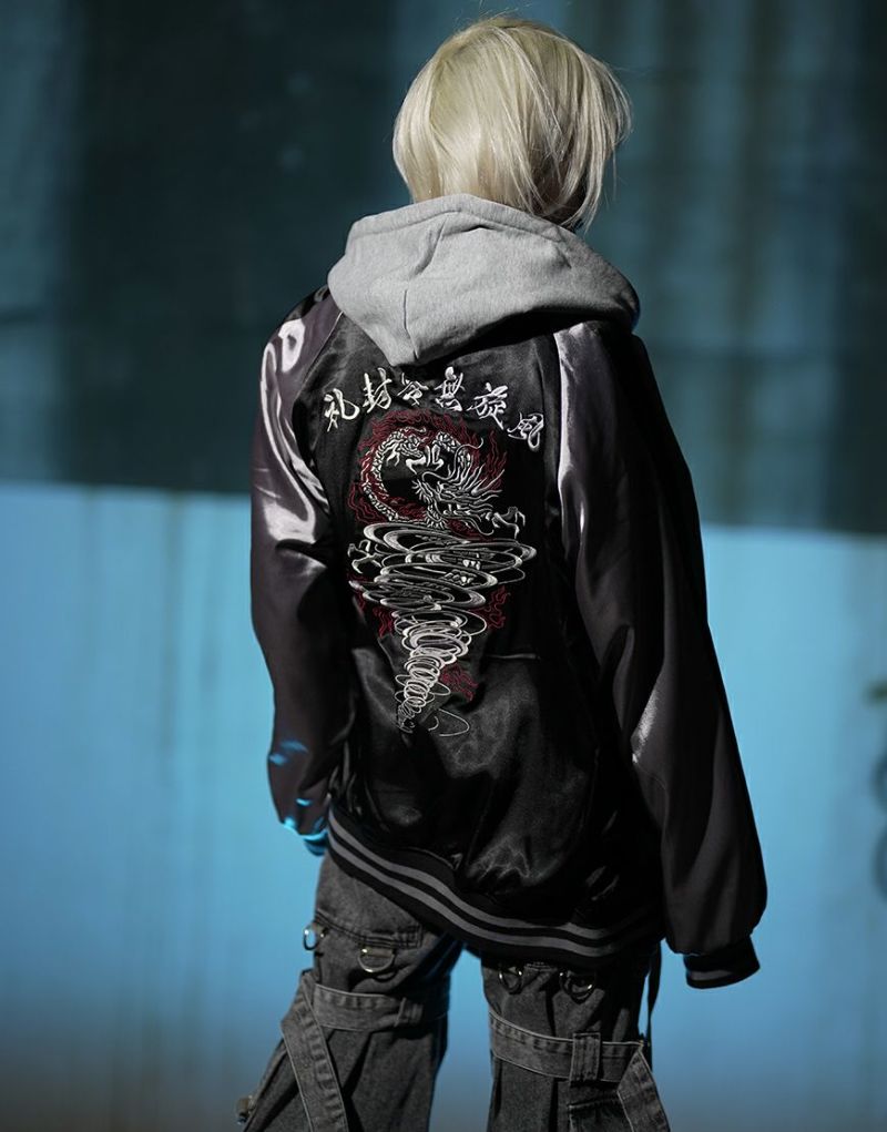 REFLEM×DustDevil Embroidered Jacket