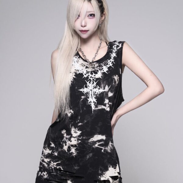 REFLEM Damaged Tank Top